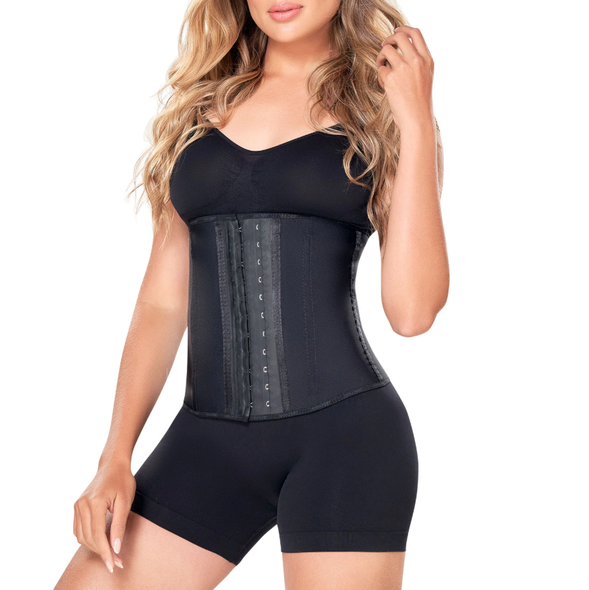 Latexový korzet Waist Trainer se dvěma háčky