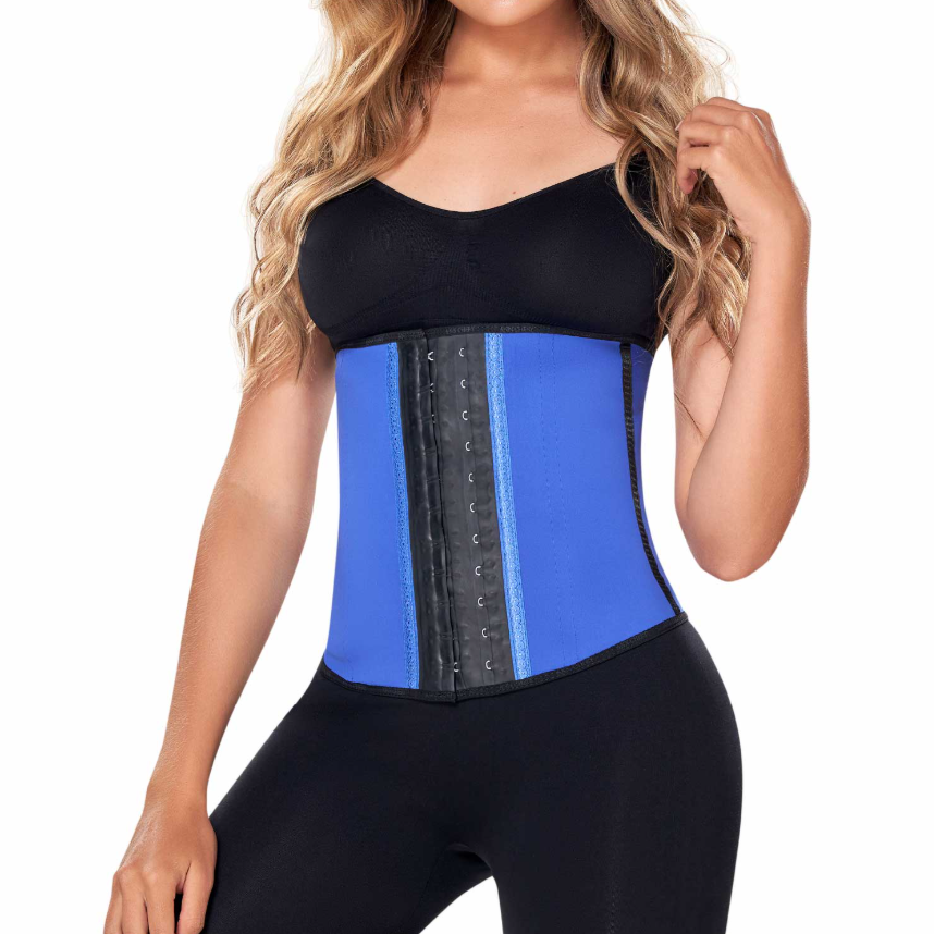 Latexový korzet Waist Trainer se dvěma háčky