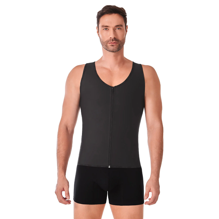 Pánská kompresní vesta s zipem Waist Trainer Powernet Chery