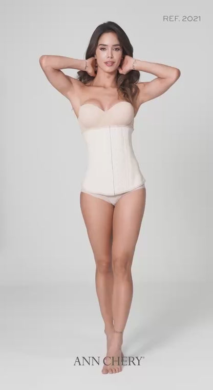 Latexový waist trainer se 3 háčky